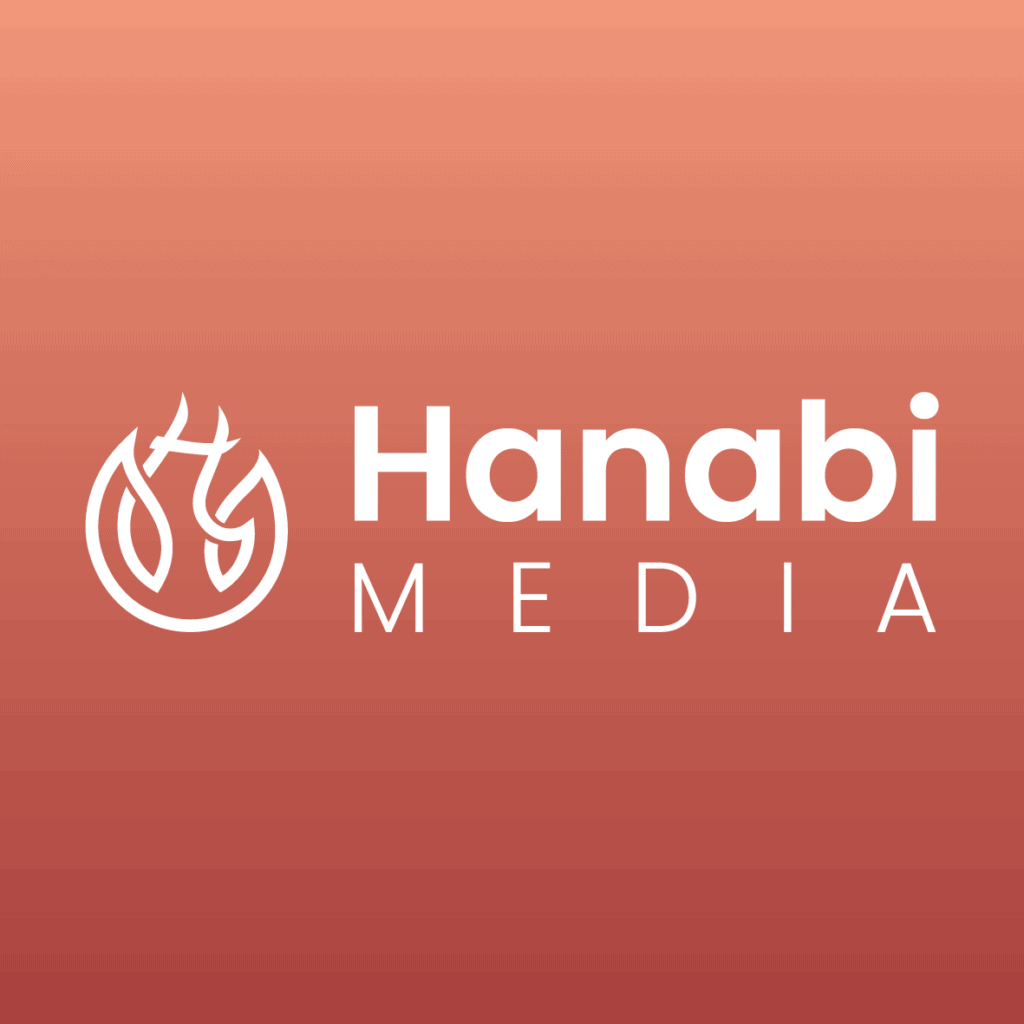 Logo vom Unternehmen HanabiMedia e.U. im Format 1:1